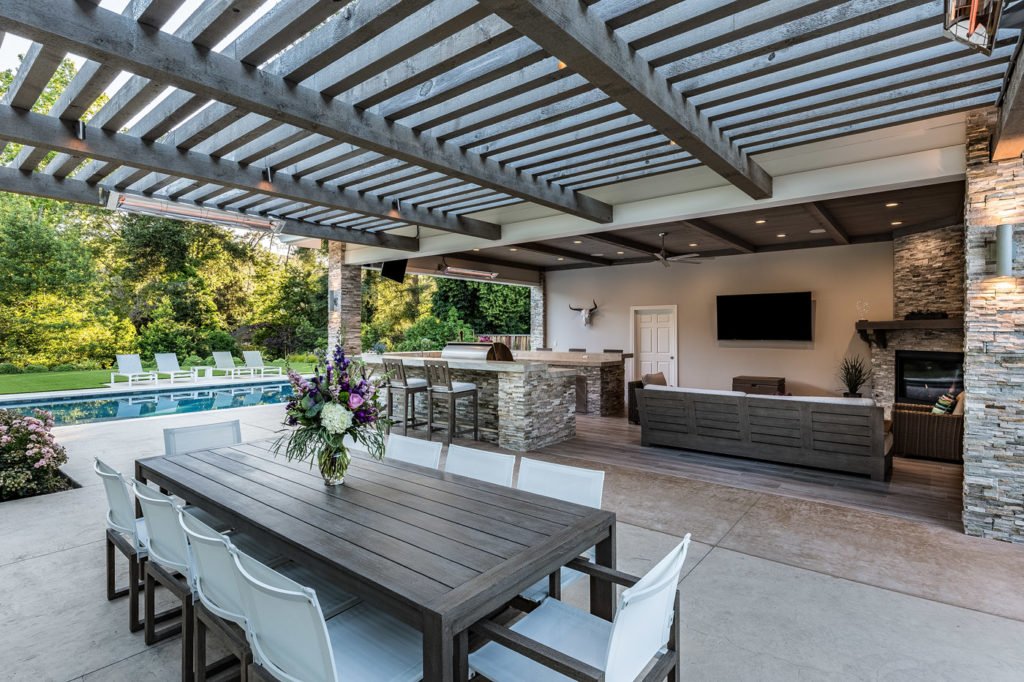 Patio Cover Glen Lafayette 02 | PROJECTS | B.Gordon Builders