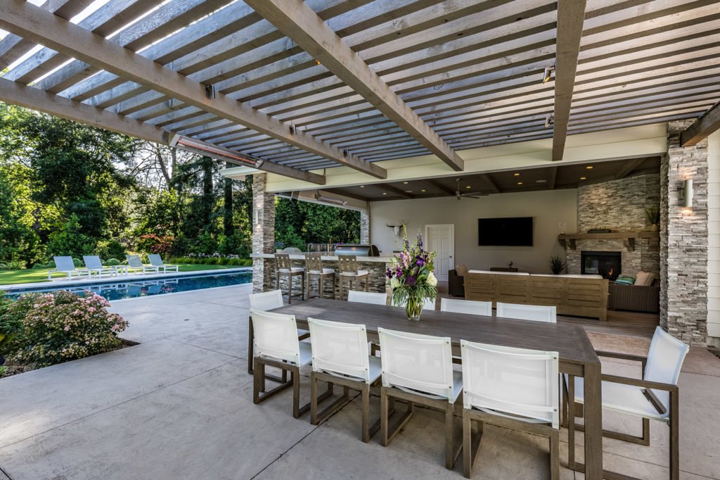 Patio Cover Glen Lafayette 06 | PROJECTS | B.Gordon Builders