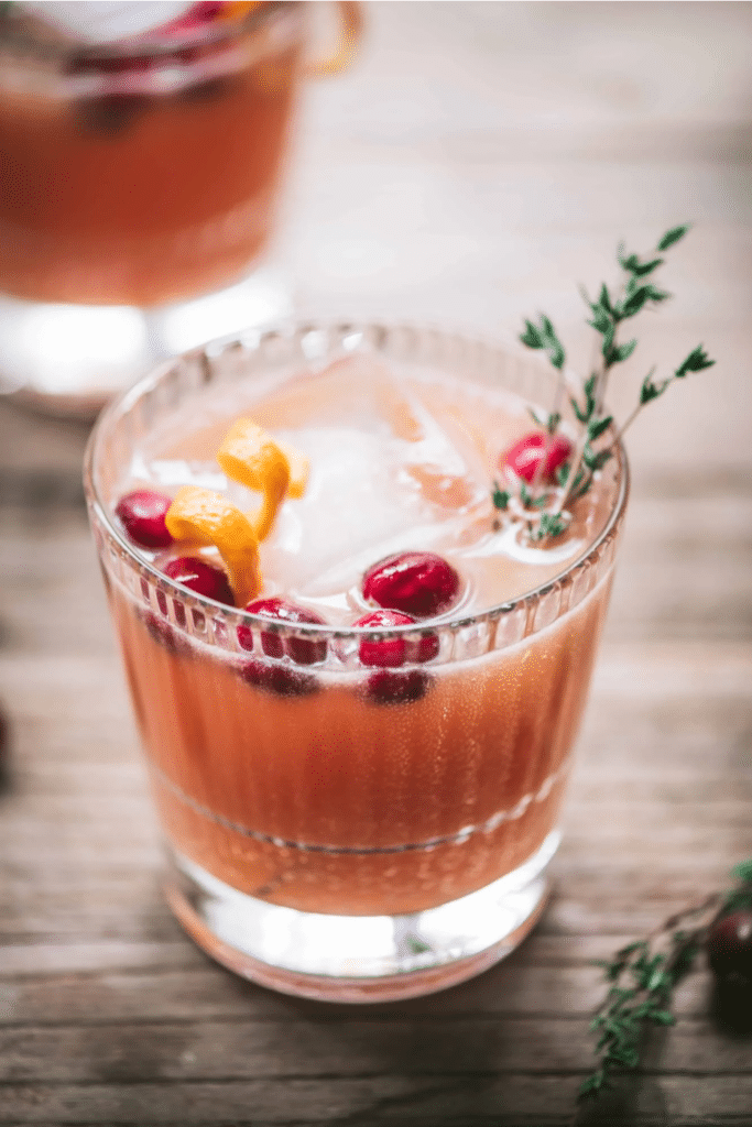 Raise a Glass to Love - 5 Cocktails to Celebrate Valentine's Day 3 cranberry orange whiskey sour cocktail | B.Gordon Builders