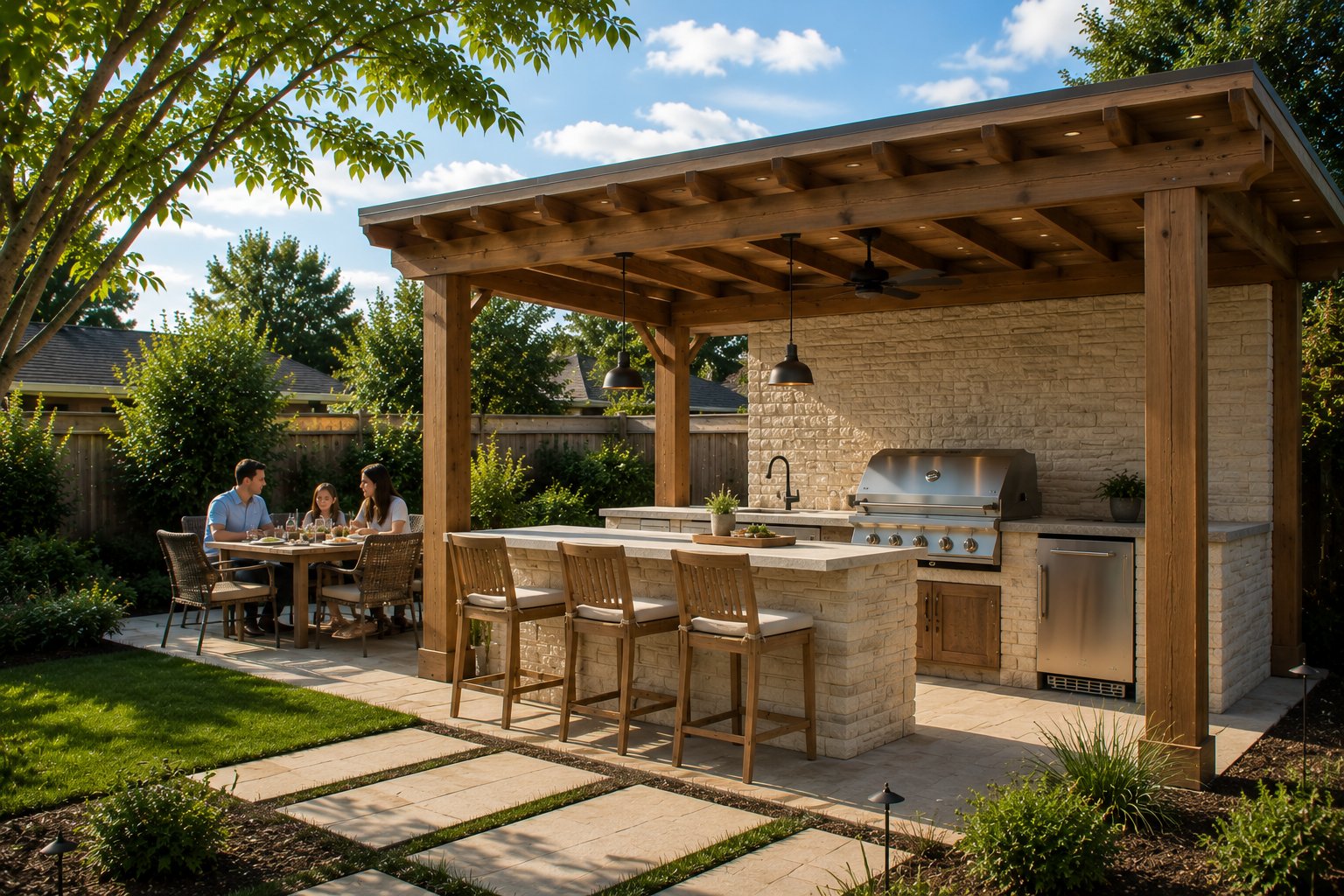 HOME 9 Outdoor Kitchen1 | B.Gordon Builders