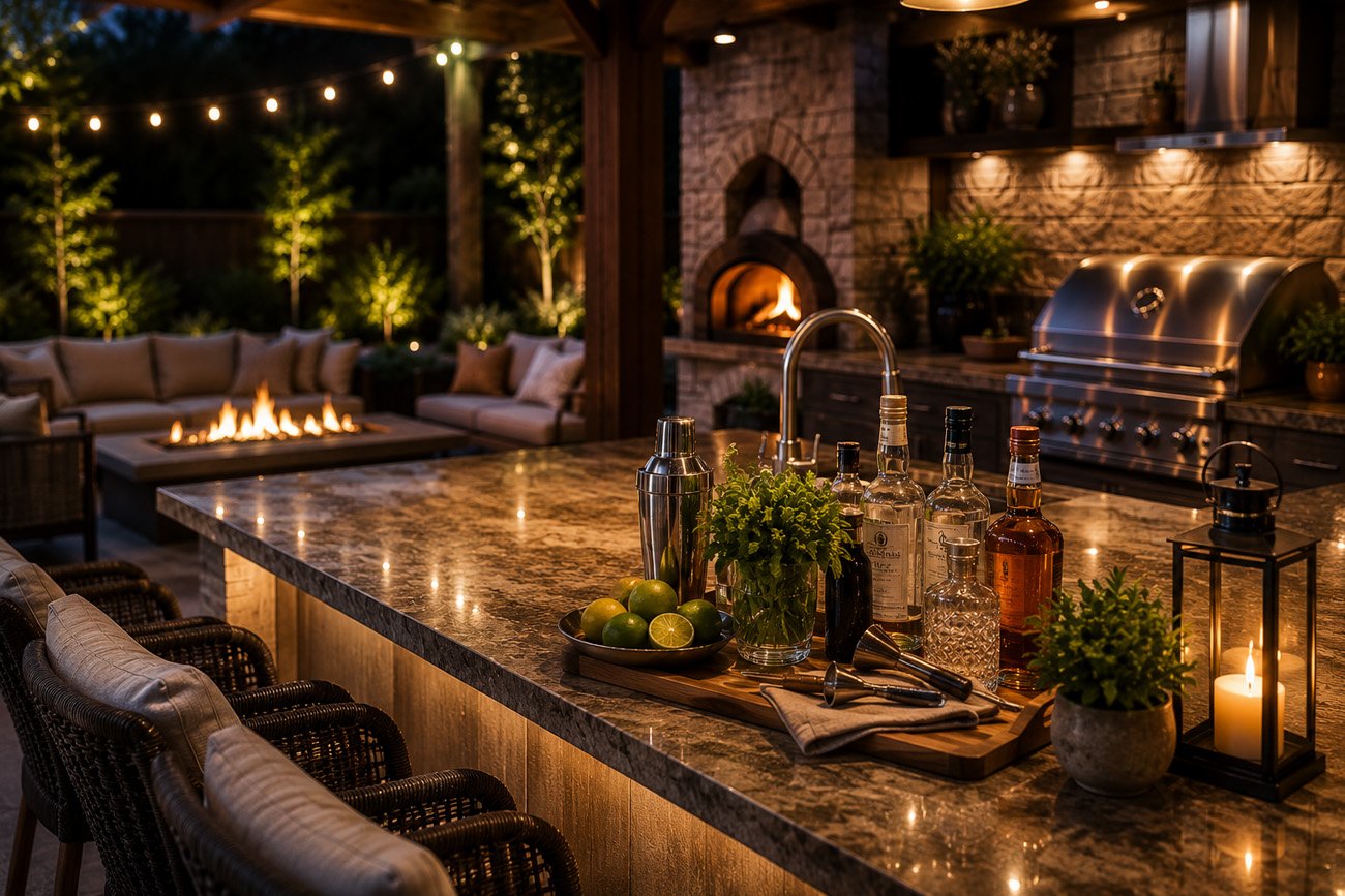OUTDOOR LIVING LIFESTYLE 11 Outdoor Kitchen Bar1 | B.Gordon Builders