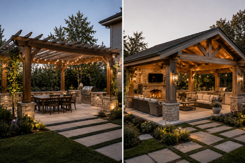 Pavlion Pergola | B.Gordon Builders